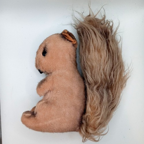 Vintage Plush Squirrel 1968 Made in Japan Kamar Woodland Creature Autumn Stuffed - Picture 18 of 18