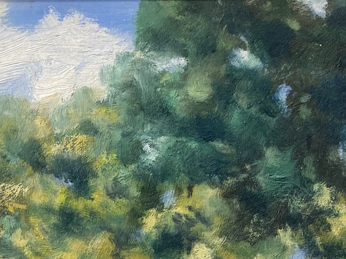 🔥 Fine Antique Ohio Plein Air Impressionist Landscape Oil Painting, Merrill 30s - Picture 11 of 24