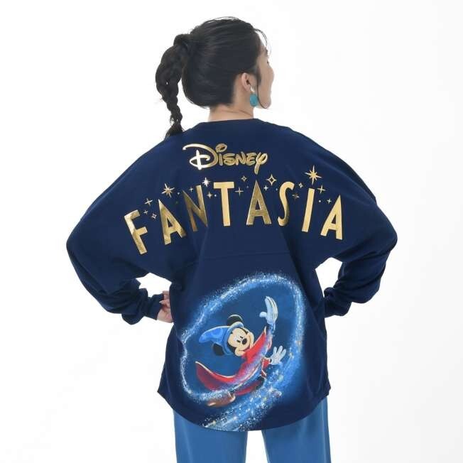 スピジャ　ミッキー 長袖Tシャツ Fantasia2000 Disney Fantasia2000 ミッキー 長袖Tシャツスピジャ