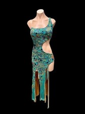 latin rhythm Ballroom Competition Dance Dress