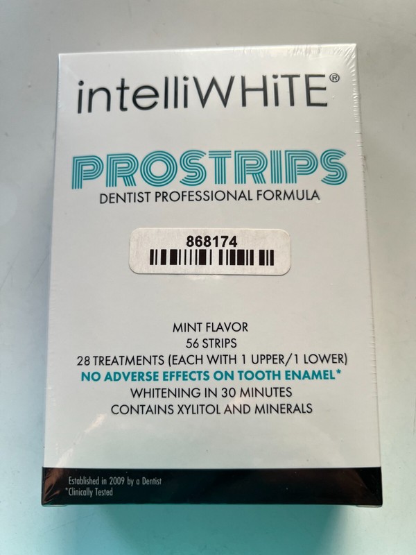 Intelliwhite Prostrips Teeth Whitening Strips 28 Treatments Sealed