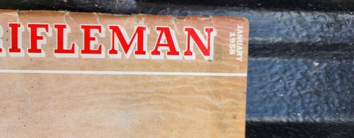 American Rifleman January 1958 Fair condition - Picture 2 of 2