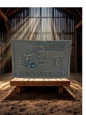 Vintage 1925 Kenworth Truck Brass Belt Buckle Kenworth Truck In Relief WOW