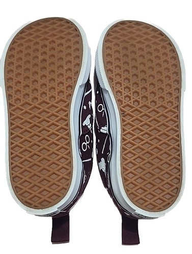 NEW AUTHENTIC VANS Off The Wall Harry Potter Icon's Maroon Shoes US Toddler 8.0 - Picture 4 of 9