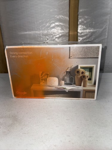 Google Nest Wifi Router and Point - Snow Factory Sealed (Damaged Box) - Picture 4 of 5