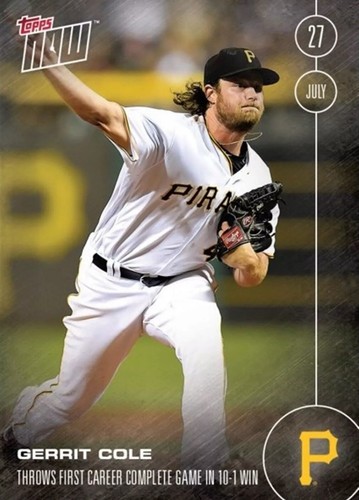 2016 Topps Now 292 Gerrit Cole