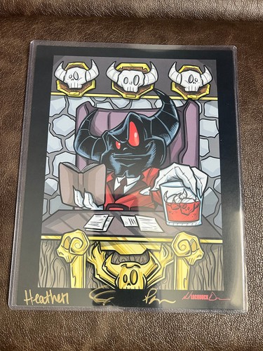 Mischief Toys Day of mischief Narrator, exclusive print. (Signed)