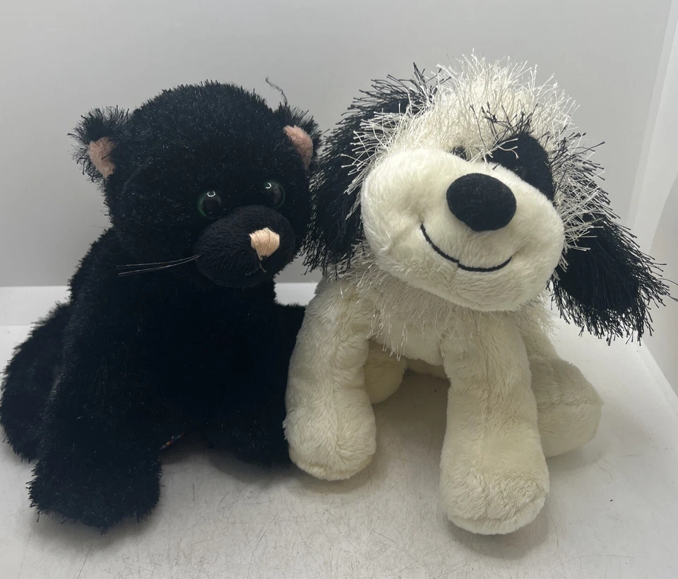 Ganz Webkinz Cheeky Dog/Black Cat Plush Stuffed Animals HM192/HM135 No Codes EUC - Image 2 of 4