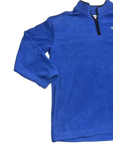 Vintage Colts Fleece Sweatshirt Herren XL Pullover 1/4 Zip NFL Football blau - Bild 3 von 10