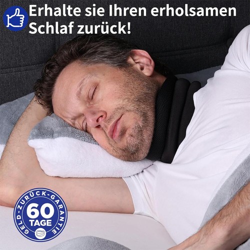 Nackenstütze Leicht Weich Einstellbar Halskrause Mensch Lindert Nackenschmerzen - Bild 17 von 20