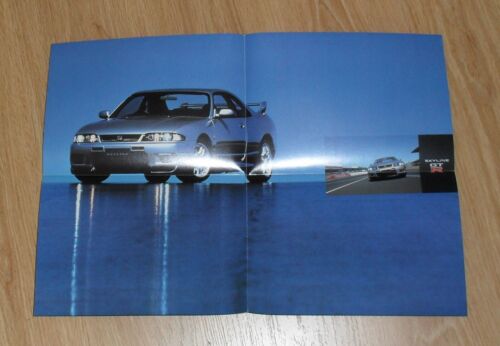 Nissan Skyline GTR R33 Brochure & Poster Set 1997-1998 UK Market - Picture 2 of 7