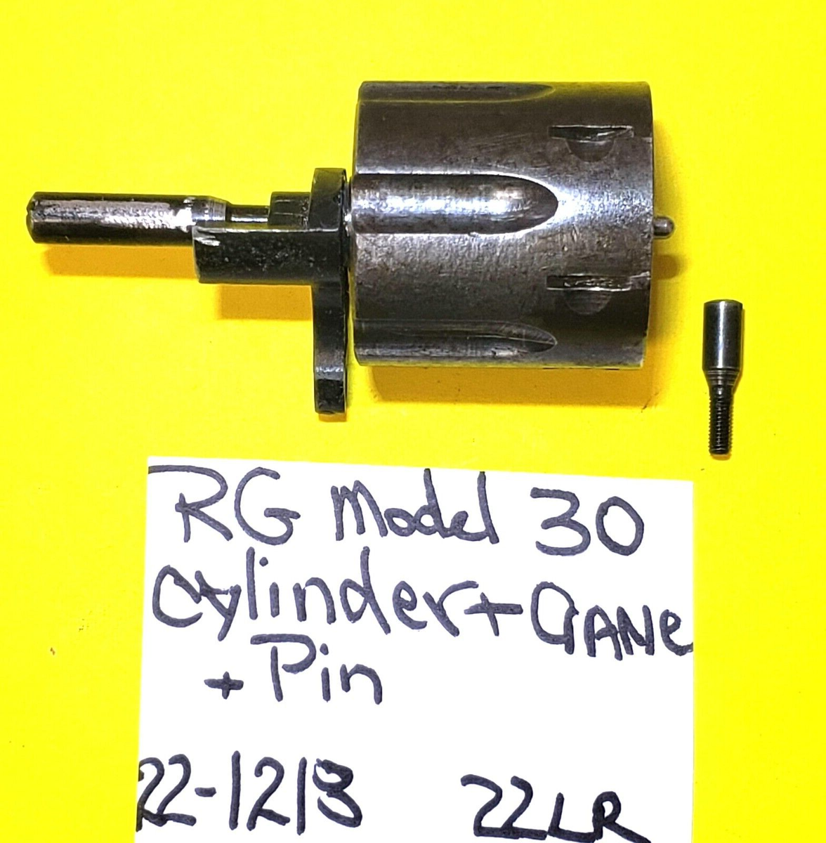 RG RG-30 22LR Revolver Parts: Cylinder with Crane and Screw 22