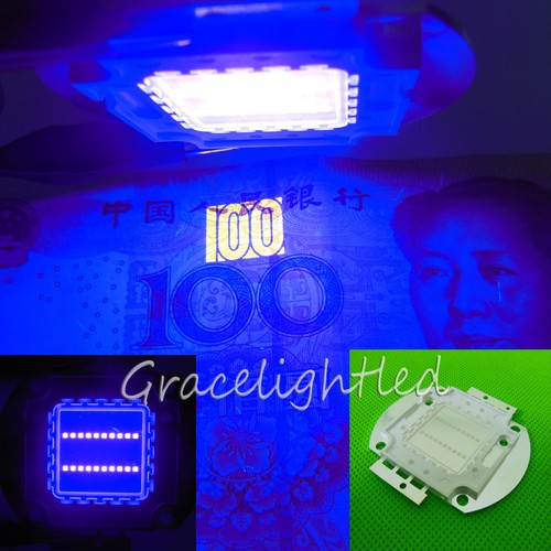 1W 3W 5W 10W 20W 50W 100W UV Alta Potencia LED Chip de Cuentas 365nm -370nm Pegamento de Curado - Imagen 6 de 9