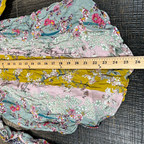 Johnny Was Ruffles Floral Melco Blouse C19920A7 Women's Size XS - Picture 5 of 7
