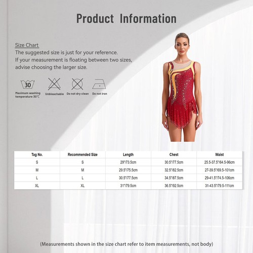 Damen Turnanzug Ballerina Strampler Patchwork Unitard modern Kleid Training lyrisch - Bild 33 von 63
