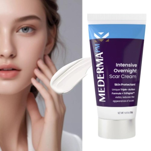 Crema intensiva para eliminar cicatrices durante la noche 1 pieza crecimiento de la piel por la noche 1,0 oz./28 g mejor - Imagen 4 de 9