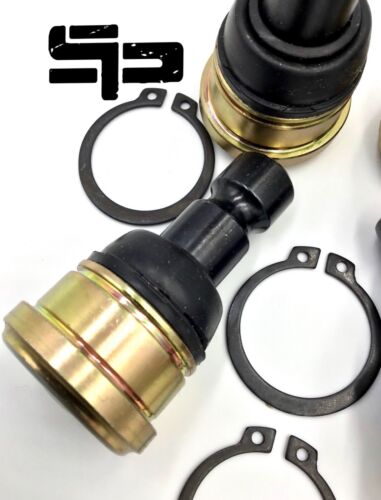 2016-2025 Polaris General 1000 (4) Heavy Duty Ball Joints Upper Lower - Picture 3 of 4