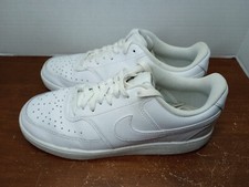 Nike Court Vision Low Athletic Sneaker, Women's Size 9.5 M, White CD5434-100