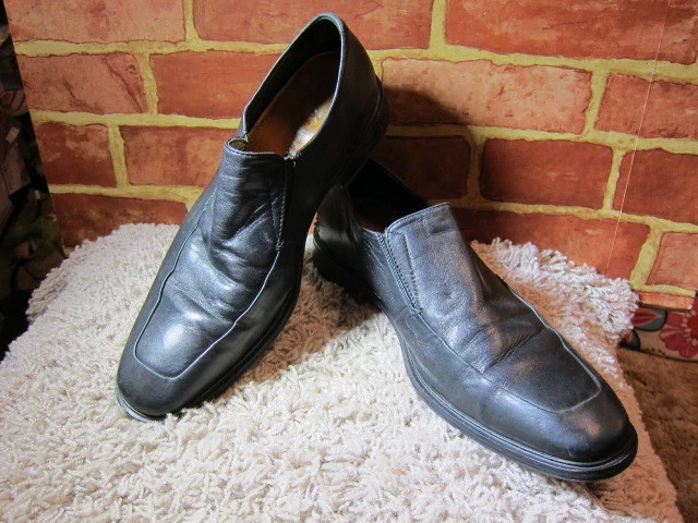 NIKE COLE HAAN 'Air Jackson' Slip On a due gori Nero (C05559) 9M 2378