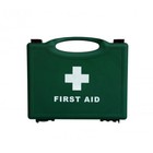 Qualicare EMPTY Box 1-10, 10-20, 21-50 Person Green Sturdy First Aid Kit