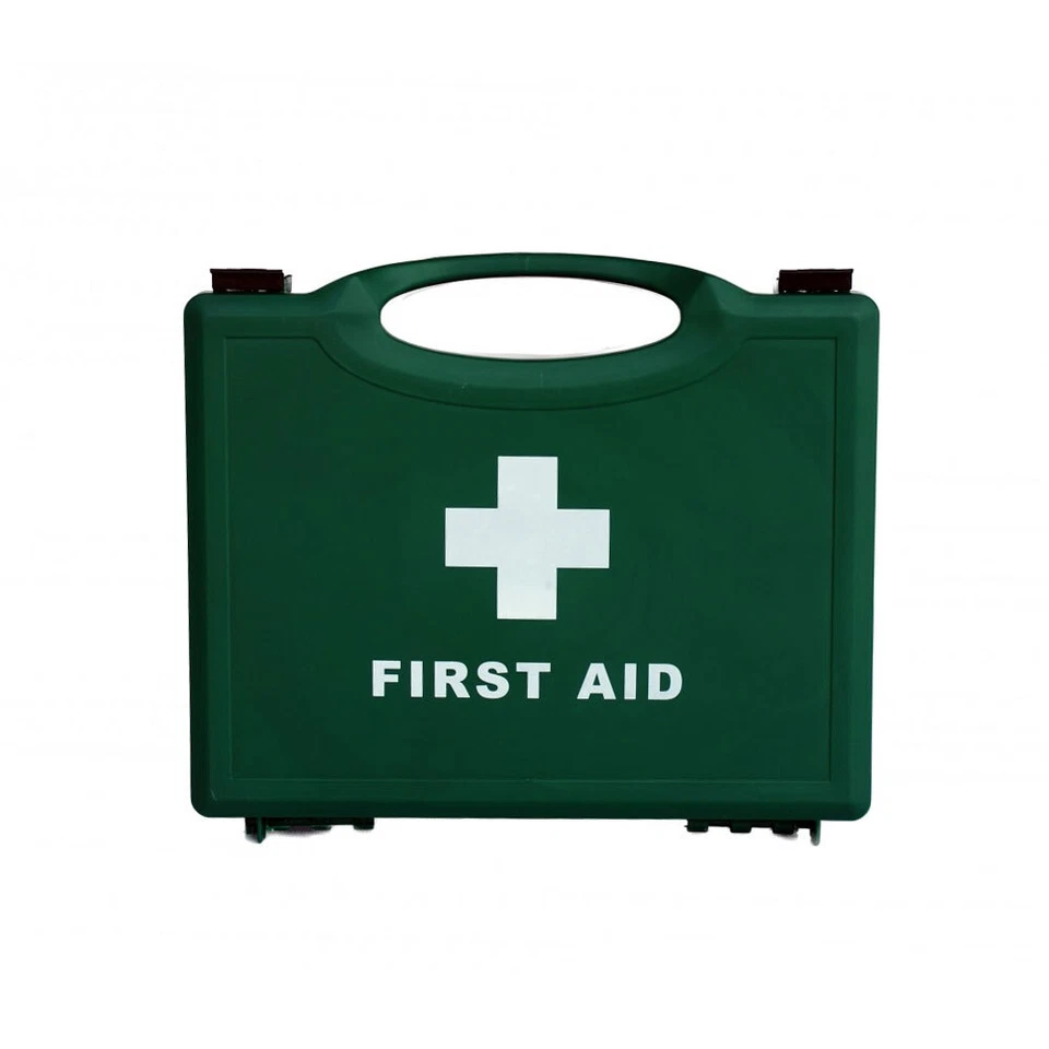 Qualicare EMPTY Box 1-10, 10-20, 21-50 Person Green Sturdy First Aid Kit