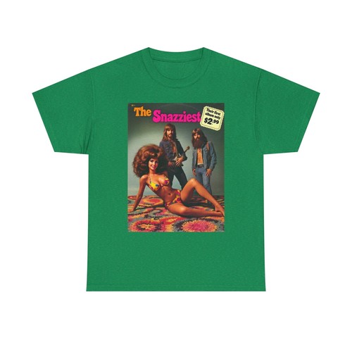 Retro Snazzy Tee Groovy 70s Record Album Vibe Shirt Unisex Cotton T-Shirt - Picture 14 of 37