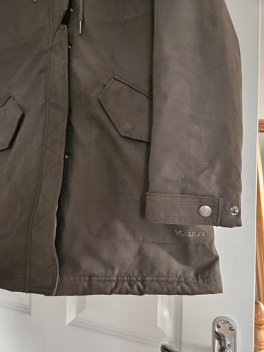parka coat green size 10 - Picture 2 of 7
