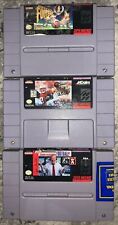 Snes Super Nintendo 3 Game Lot. Madden 93, Quarterback Club 96, Super Play Actio