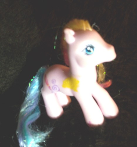 ✿MLP Earth My Little Pony G3 Toola Roola Pink Paint Brush Colourful Mane