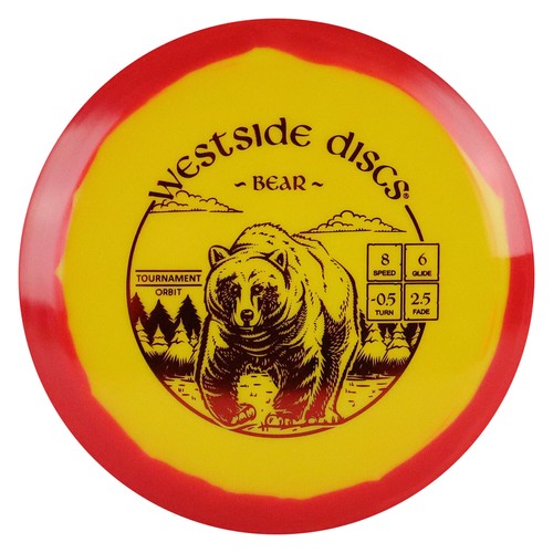 Westside Disc Golf Tournament Orbit Bear Fairway Driver 8/6/-0.5/2.5 - Scegli E - Foto 4 di 4