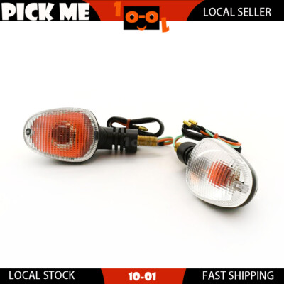 Pair Front Or Rear Indicator Clear lens Fit KTM 525MXC Racing 2003 2004