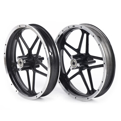 #ad Rear and Front Wheels Set 2.50 10 Tire Rim Hub for 49cc 50cc Mini Pit Dirt Bike $52.99