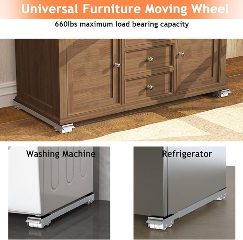 Durable 28-Inch Appliance Moving Dolly with Non-Slip Pads - 660lb Max Load - Picture 9 of 9