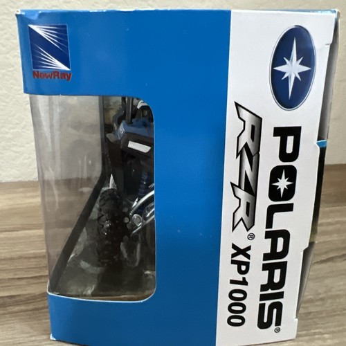 New Ray Toys NEW-RAY DIE-CAST REPLICA POLARIS RZR XP 1000 BLUE 1:18 57593B - Picture 6 of 10