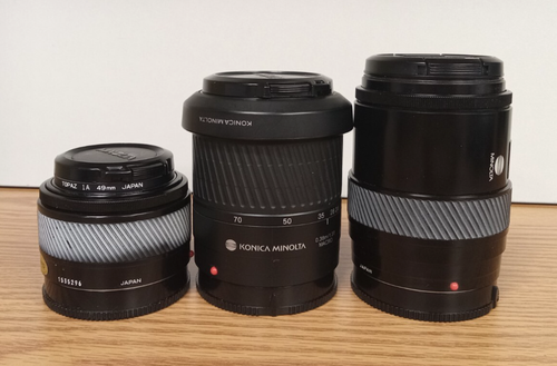Konica Minolta Maxxum 5D 6.1MP DSLR-Kamera Konvolut - guter Zustand, volle Funktion *ZUSTAND - Bild 7 von 23