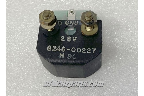 5-90341J, 6246-00227, Cessna Aircraft Fuel Quantity Cluster Gauge Indicator - Picture 2 of 2