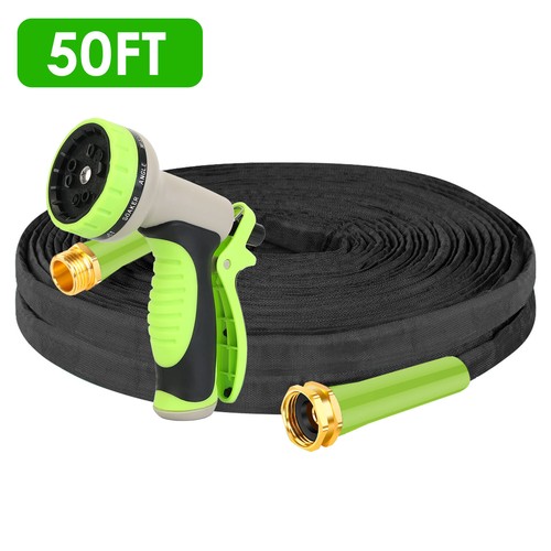 50/75/100FT Non-Expandable Garden Hose Water Hose for Watering Car Washing Yard - Picture 10 of 33