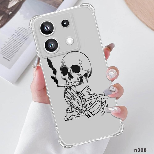 Phone Case For Xiaomi 14 15 Redmi Note 12 13 14 Gothic Style Soft Silicone Cover - Zdjęcie 22 z 57