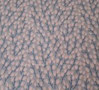 P&B Textiles The Meadow Lane Bty The Tiny Garden Floral Dusty Pink Blue Gray