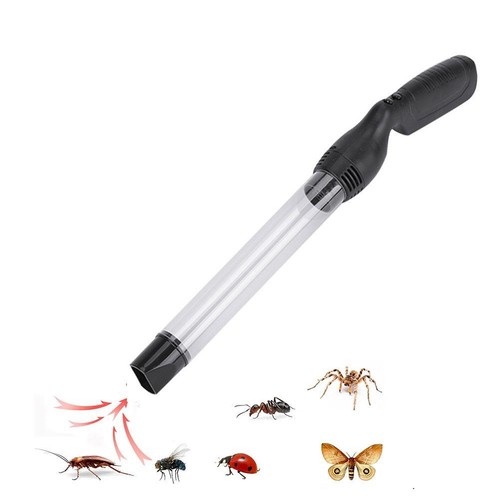 Powerful Handheld Bug Vacuum Insect Spider Pest Bee NEWS Catcher LED With US
