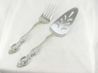 Vintage Cake Servers Queens Court American Royalty Stainless Steel Japan 27cm
