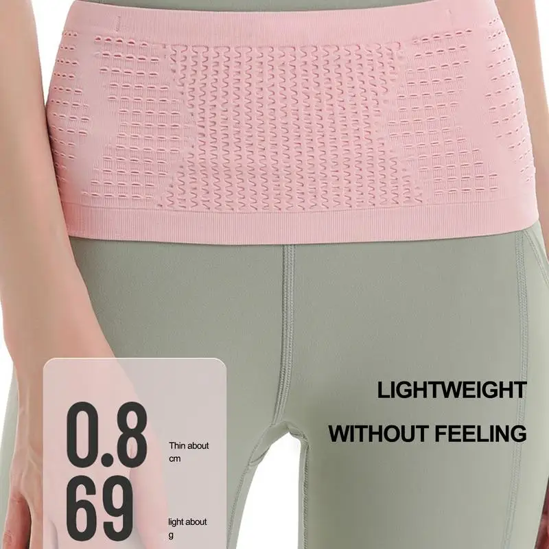 Lightweight Running Belt for Women - Adjustable Waist Pack with Secure Storage for Jogging and Workouts