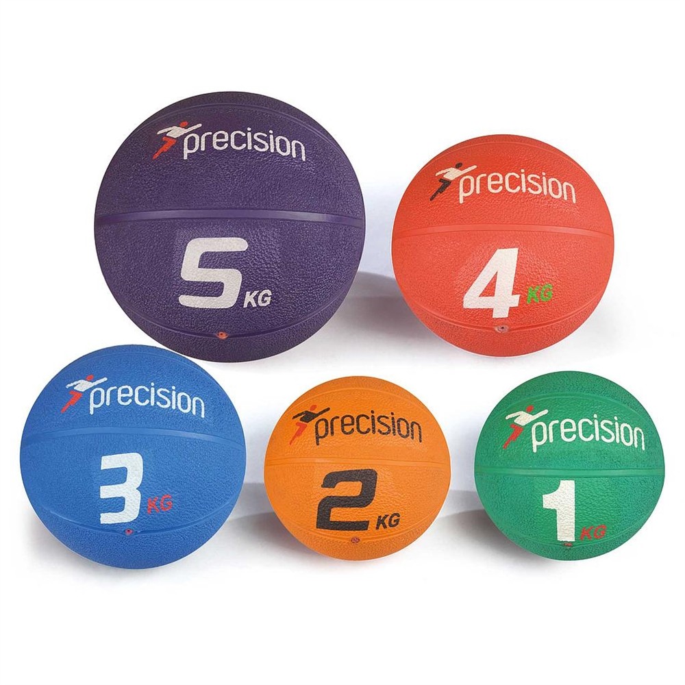 Precision Rubber Medicine Ball 1kg - Balls Precision Rubber Medicine Ball 1kg - Balls