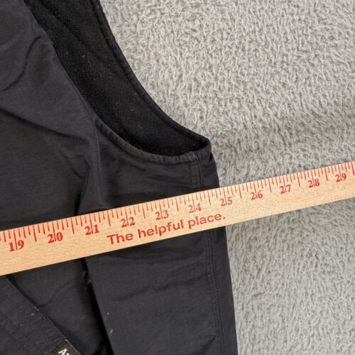 Dickies Vest Mens Size XL Black Full Zip Lined Grunge Pockets Workwear Logo - Picture 10 of 12