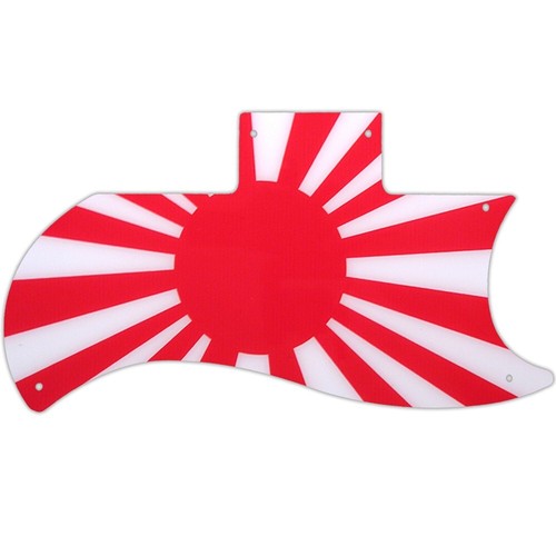 Pickguard For Gibson 1971-2018 Or 1961 RI Half Face SG japanese flag