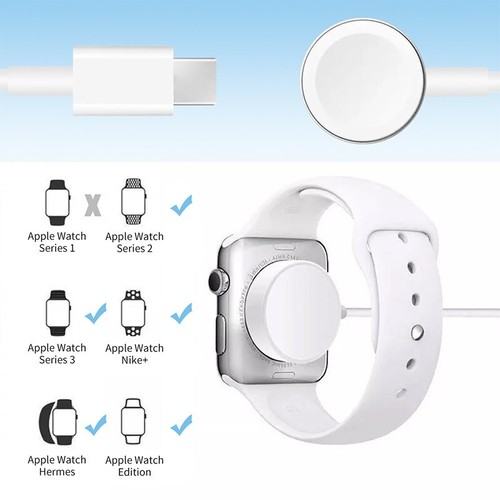 Câble de chargement magnétique USB-C / Type-C de 1 m pour montre Apple Ultra - Photo 5 sur 6