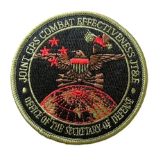 U.S. AIR FORCE JOINT GPS COMBAT EFFECTIVENESS JT&E PATCH (AFC) SUBDUED USAF