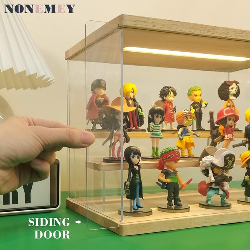 Premium Acrylic Display Box with LED Lighting - Dustproof Collector's Organizer - Picture 7 of 9