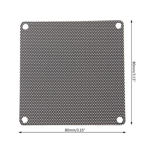 12cm Dust Filter PC Fan Dustproof Cover PVC Filter Mesh Anti Dust Filters 5PCS - Afbeelding 3 van 8