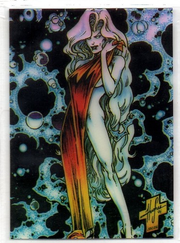 1994 Lady Death Series 1 Clearchrome Chase Card # 1 (of 5) Chaos Krome - Bild 1 von 2